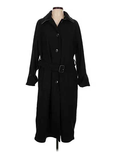 Pre-owned French Connection Trenchcoat In Black
