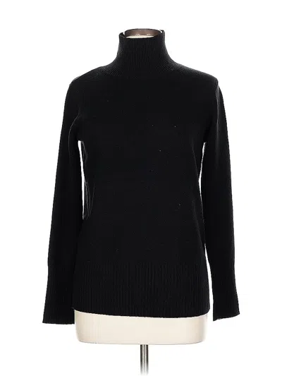 Pre-owned French Connection Turtleneck Sweater In Black