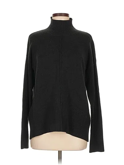 Pre-owned French Connection Turtleneck Sweater In Black