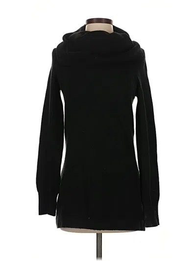 Pre-owned French Connection Turtleneck Sweater In Black