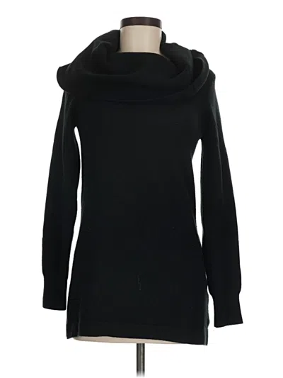 Pre-owned French Connection Turtleneck Sweater In Black