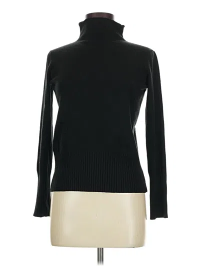 Pre-owned French Connection Turtleneck Sweater In Black