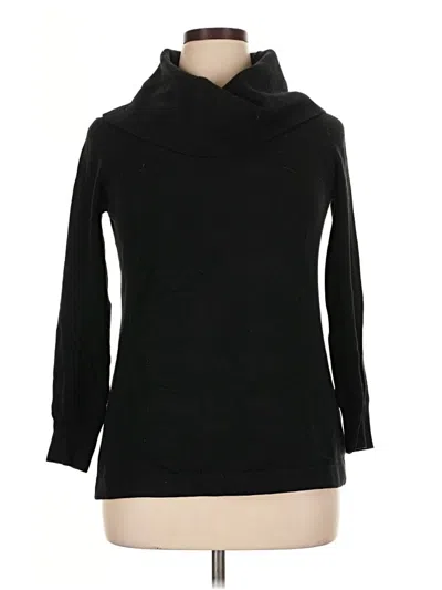 Pre-owned French Connection Turtleneck Sweater In Black