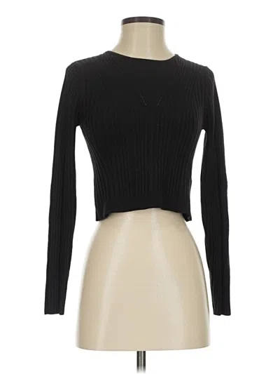 Pre-owned French Connection Turtleneck Sweater In Black