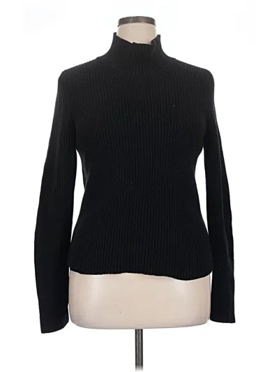 Pre-owned French Connection Turtleneck Sweater In Black