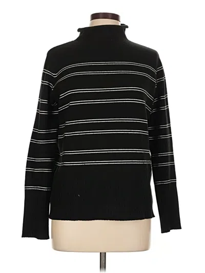 Pre-owned French Connection Turtleneck Sweater In Black