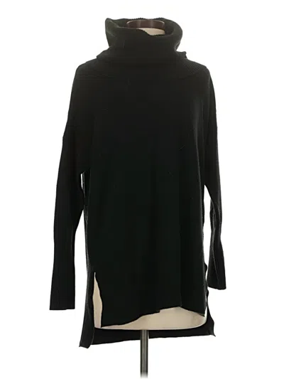 Pre-owned French Connection Turtleneck Sweater In Black
