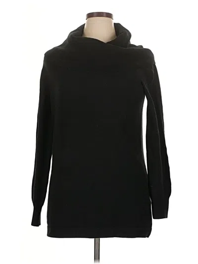 Pre-owned French Connection Turtleneck Sweater In Black
