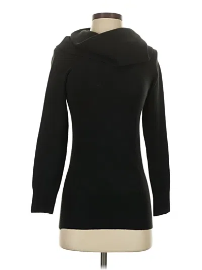 Pre-owned French Connection Turtleneck Sweater In Black