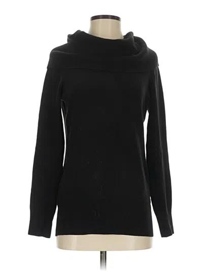 Pre-owned French Connection Turtleneck Sweater In Black