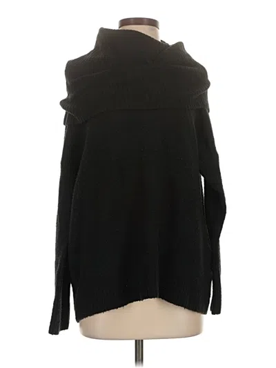 Pre-owned French Connection Turtleneck Sweater In Black