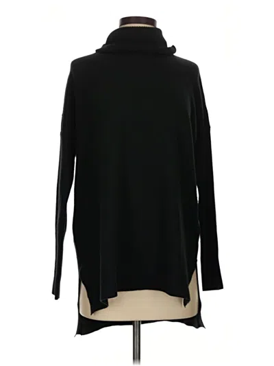 Pre-owned French Connection Turtleneck Sweater In Black