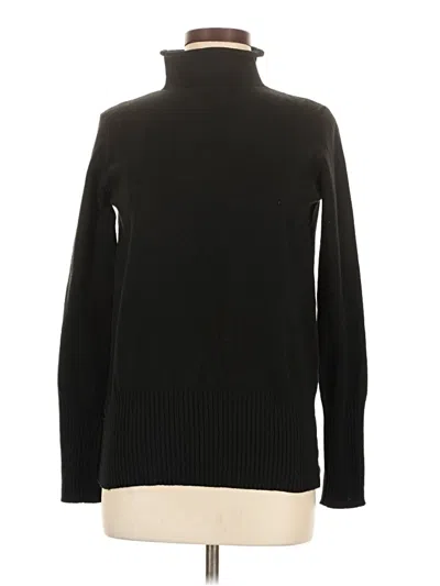 Pre-owned French Connection Turtleneck Sweater In Black
