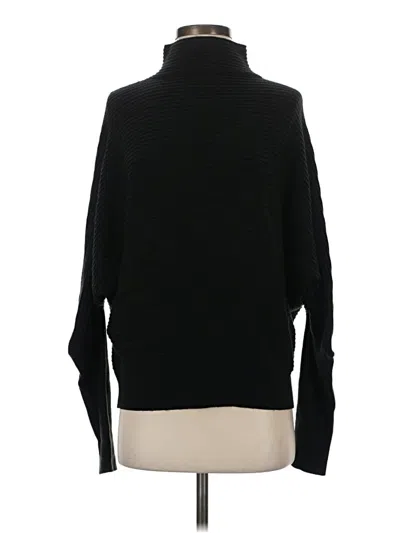Pre-owned French Connection Turtleneck Sweater In Black