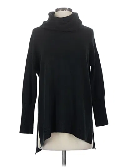 Pre-owned French Connection Turtleneck Sweater In Black