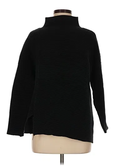 Pre-owned French Connection Turtleneck Sweater In Black