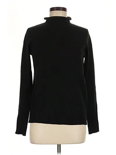 Pre-owned French Connection Turtleneck Sweater In Black