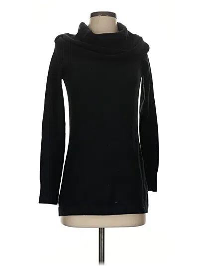 Pre-owned French Connection Turtleneck Sweater In Black