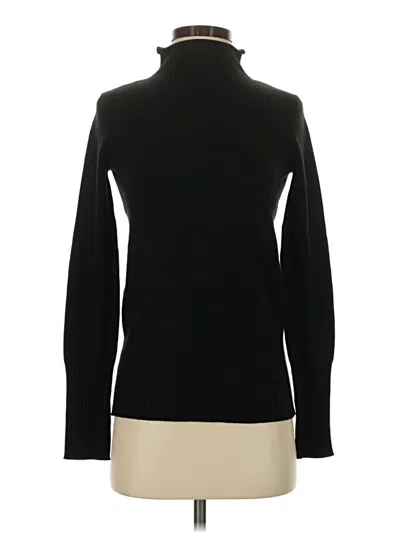 Pre-owned French Connection Turtleneck Sweater In Black