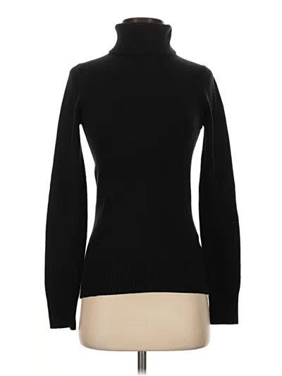 Pre-owned French Connection Turtleneck Sweater In Black