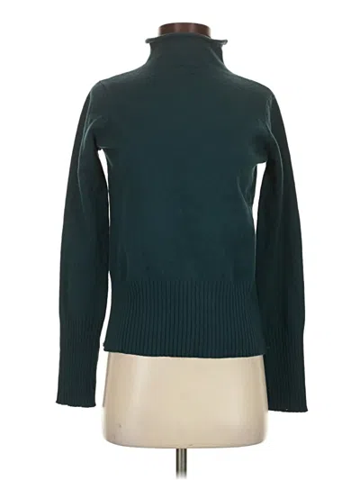 Pre-owned French Connection Turtleneck Sweater In Blue