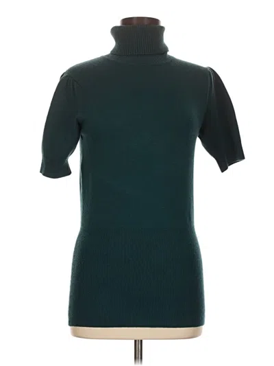 Pre-owned French Connection Turtleneck Sweater In Blue