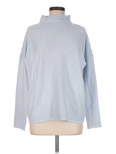 Pre-owned French Connection Turtleneck Sweater In Blue