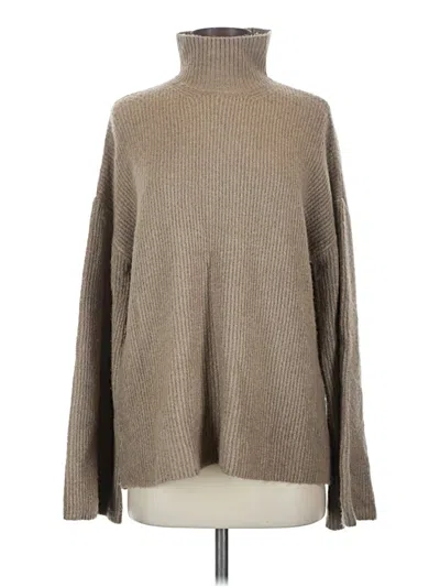 Pre-owned French Connection Turtleneck Sweater In Brown