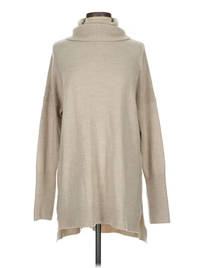 Pre-owned French Connection Turtleneck Sweater In Brown