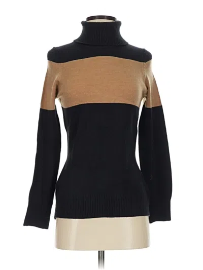 Pre-owned French Connection Turtleneck Sweater In Brown