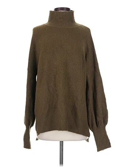 Pre-owned French Connection Turtleneck Sweater In Brown