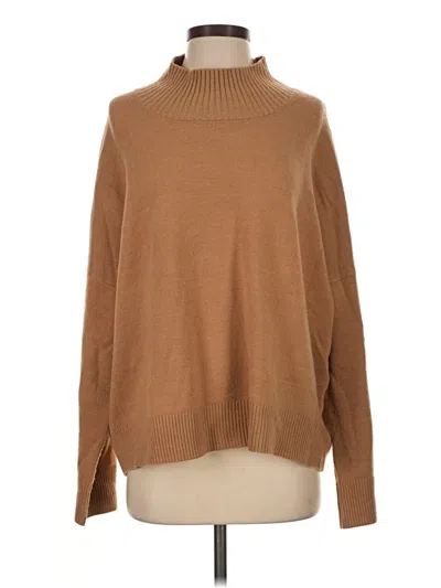 Pre-owned French Connection Turtleneck Sweater In Brown