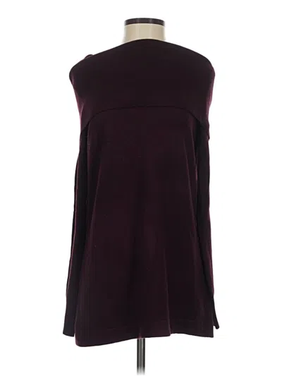 Pre-owned French Connection Turtleneck Sweater In Burgundy