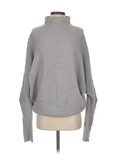 Pre-owned French Connection Turtleneck Sweater In Gray