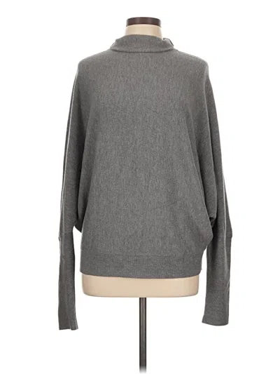 Pre-owned French Connection Turtleneck Sweater In Gray