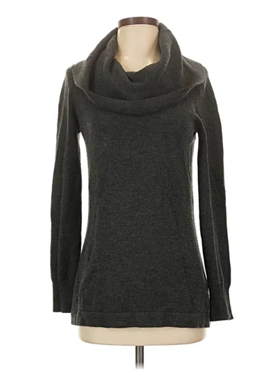 Pre-owned French Connection Turtleneck Sweater In Gray