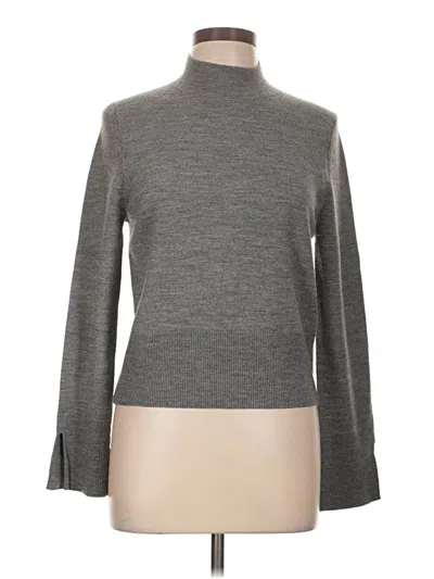 Pre-owned French Connection Turtleneck Sweater In Gray