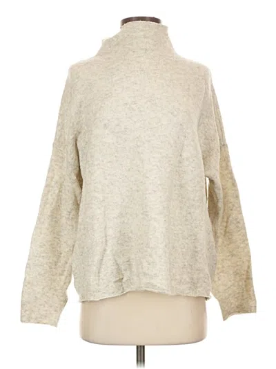 Pre-owned French Connection Turtleneck Sweater In Gray