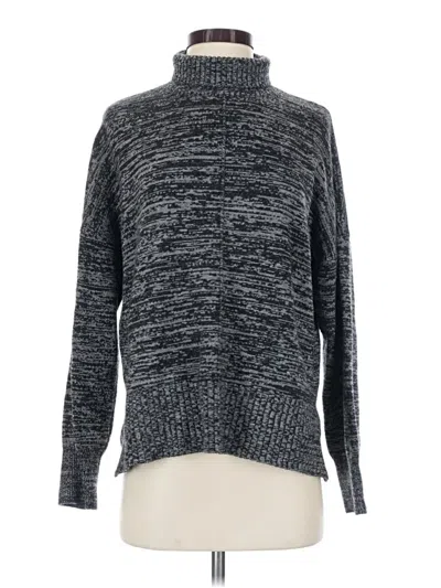 Pre-owned French Connection Turtleneck Sweater In Gray