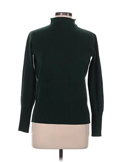 Pre-owned French Connection Turtleneck Sweater In Green