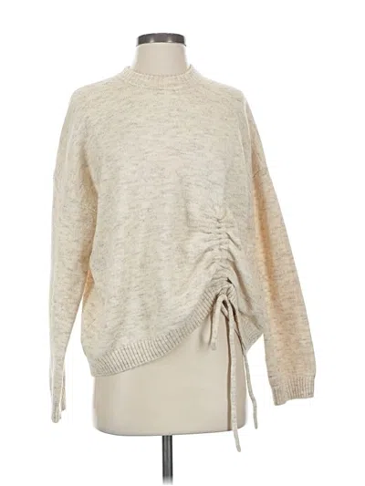 Pre-owned French Connection Turtleneck Sweater In Ivory