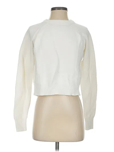 Pre-owned French Connection Turtleneck Sweater In Ivory