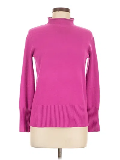 Pre-owned French Connection Turtleneck Sweater In Pink