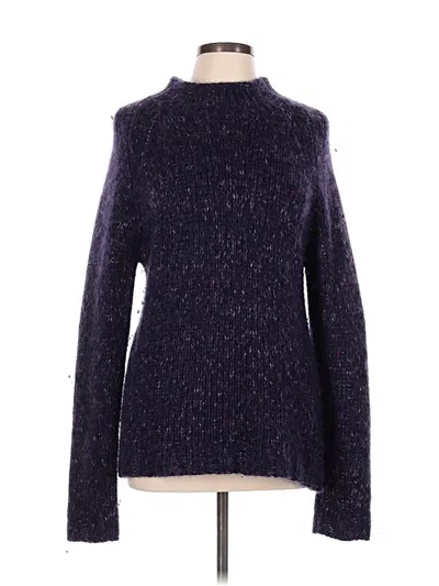 Pre-owned French Connection Turtleneck Sweater In Purple