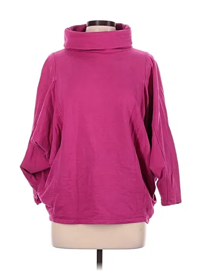 Pre-owned French Connection Turtleneck Sweater In Purple