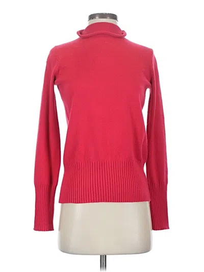 Pre-owned French Connection Turtleneck Sweater In Red