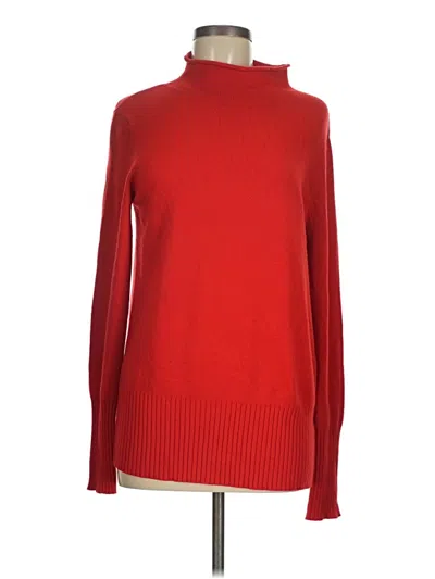 Pre-owned French Connection Turtleneck Sweater In Red