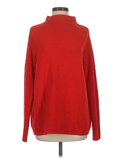 Pre-owned French Connection Turtleneck Sweater In Red