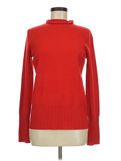 Pre-owned French Connection Turtleneck Sweater In Red