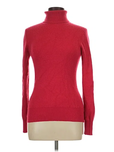 Pre-owned French Connection Turtleneck Sweater In Red